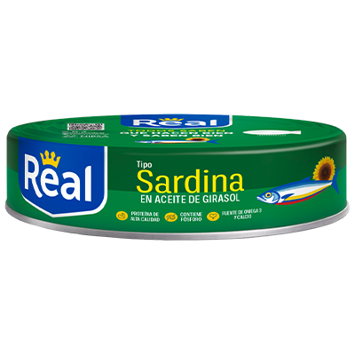 Sardinas en Aceite de Girasol Oval 225g - imagen principal